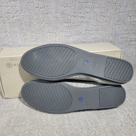 Rothy’s The Loafer Taupe Heather Slip On Shoes Women's Size US 8, 9, 10, 11 - Picture 6 of 10